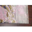 Tapis oriental contemporain unique en son genre noué à la main 9 pi x 12 pi 3 po
