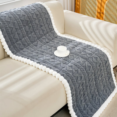Plush Sofa Slipcover