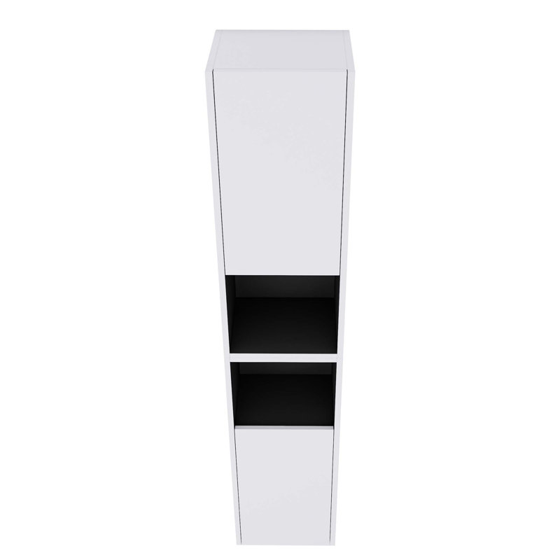 Okamoto 12" Wall-Mounted Bathroom Side Cabinet