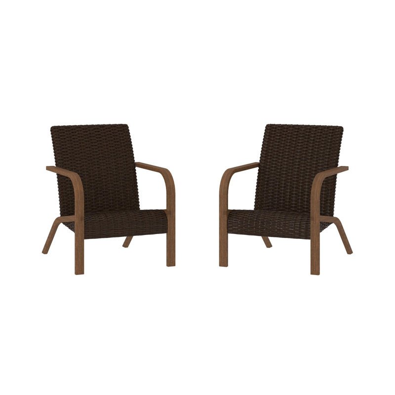 Debernardo Metal Outdoor Lounge Chair