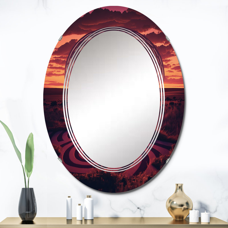 Rosalida Oval Mirror, 36" x 24"