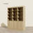 78.7" H Large Media Shelf Unit With 12 Open Shelves & 3 Cabinets-1275232326