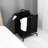 110L Cloth 2 Laundry Hamper With Lid, Sorting Cards For Clothes, Storage Basket Lid And Cards, Black , Clothes