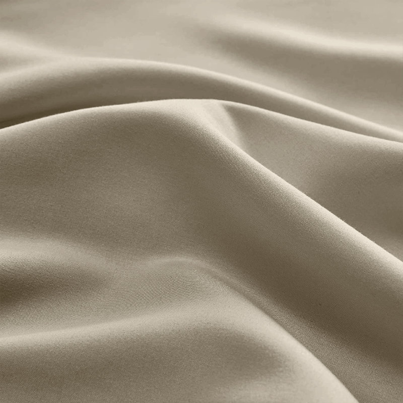 Iaan Soft Microfiber Brushed Deep Fitted Sheet, Single, Double , King, Kingsize (5'), Cream