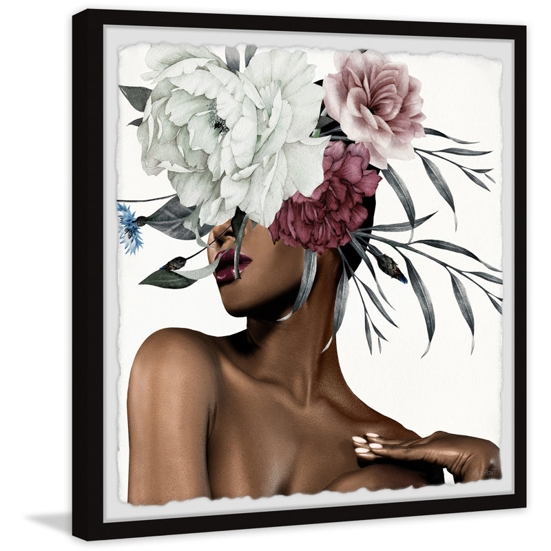 " Take A Flower " by Marmont Hill, 24" W x 24" H