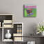  «Pasture Sheep» par Carol Young, art mural en verre acrylique, 12 po x 12 po