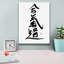 «Aikido» par Pechane, art mural sur toile-101441500