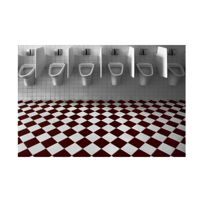 Gilbert Claes My Private Toilet Canvas Art, H 12 po x l 19 po