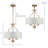 Vayden 3 - Light Dimmable Drum Chandelier-1949818232