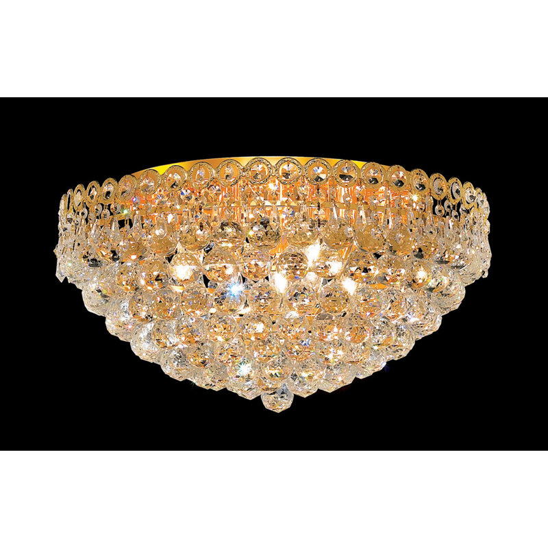 Zoila 9 - Light Dimmable Chandelier, Gold