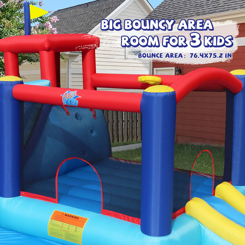 Super Castle Bouncer with Double Slide