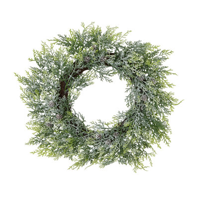 Annija Faux Plastic 55cm Wreath
