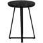 Table moderne noire pour le salon, le bureau, la chambre familiale, les espaces