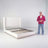 Hosford Upholstered Wingback Bed with Wood Base-1375276966-1371488729