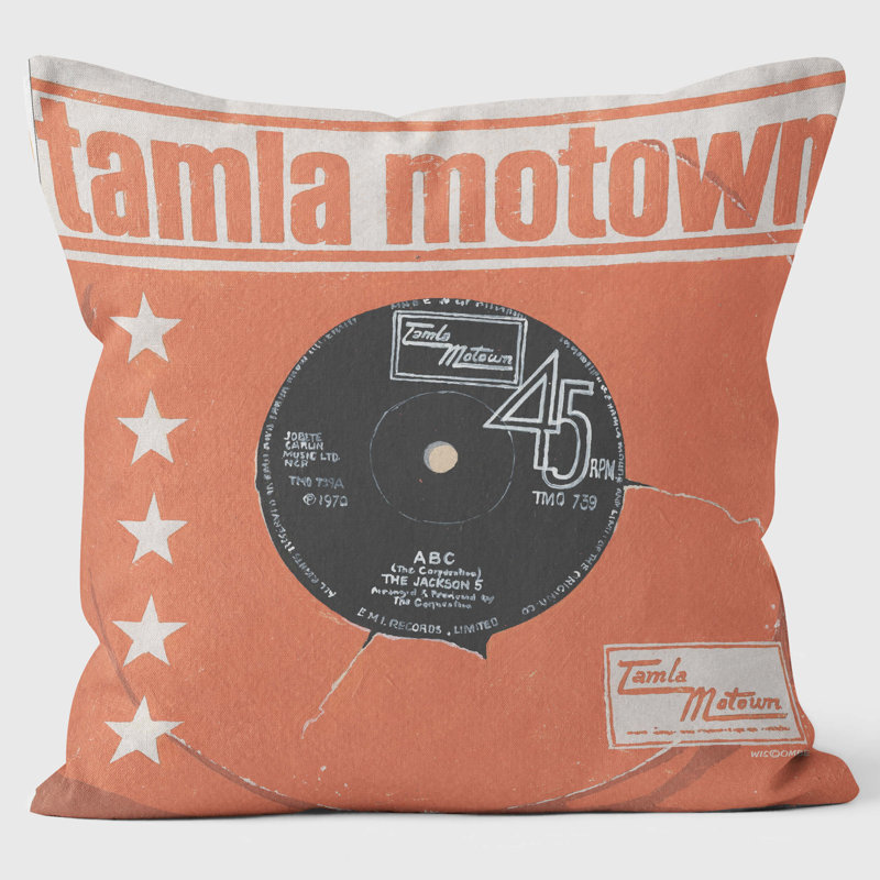 Tamla Motown ABC - Martin Wiscombe - Classic Singles Cushion