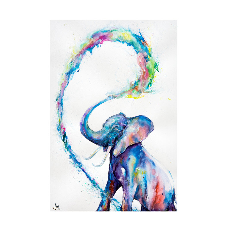 Art sur toile Marc Allante Veris, H 19 po x l 12 po