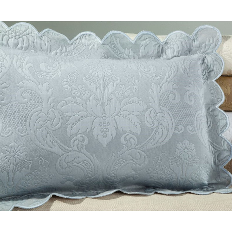 Chelsea Matelassé Pillow Sham, King, Ecru