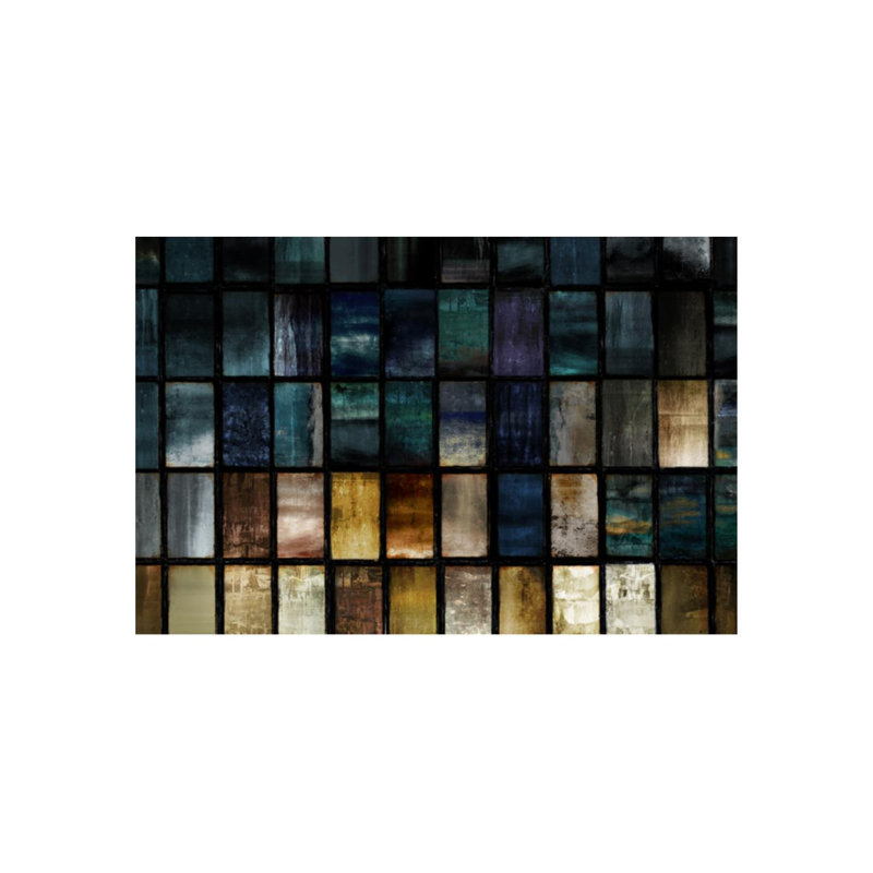 «Moods» par Zoey Riley - impression d'art graphique, H 24 po x l 36 po x P 1,5 po, Extérieur
