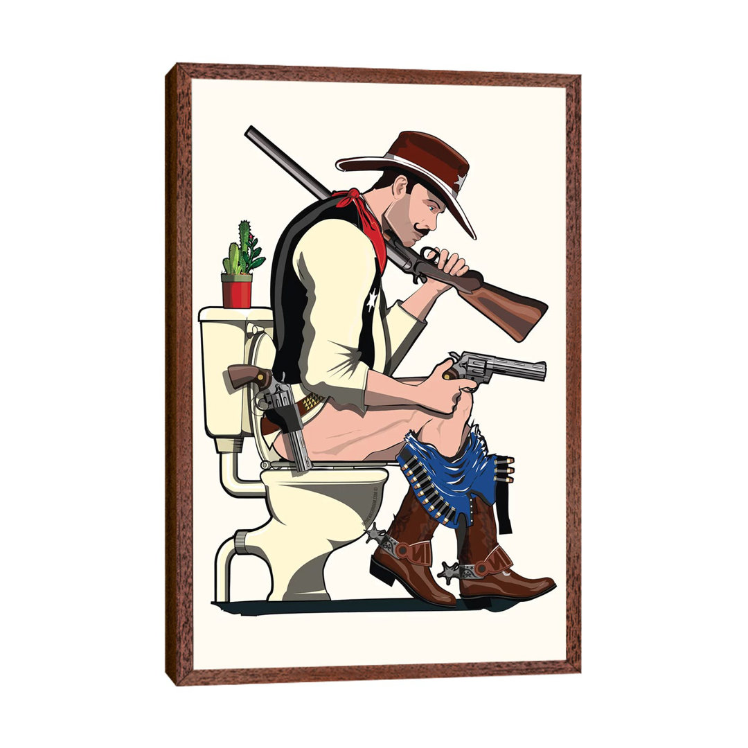 Cowboy On The Toilet