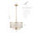 4-Light Natural Capiz Shell Drum Chandelier-517692962