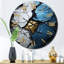 Horloge murale Turquoise-93380281