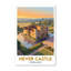 Hever Castle, England - Romantic Tudor Castle Travel Poster. Giclee Print On Wrapped Canvas. Wall Art, Home Decor - Castles & Palaces, England - Wrapped Canvas Print-1715413865