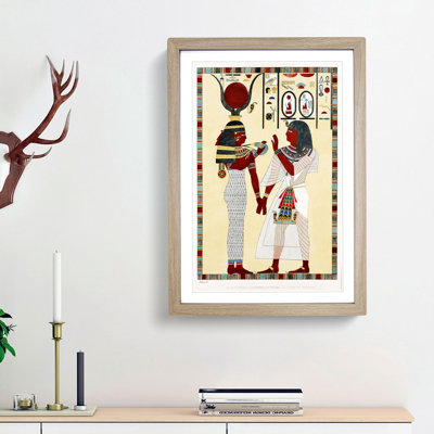Goddess Isis by G.B. Belzoni - Picture Frame Painting Print