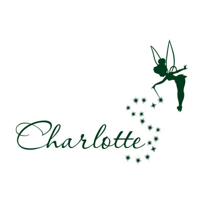 Adhésif décoratif chambre d'enfant Tinkerbell