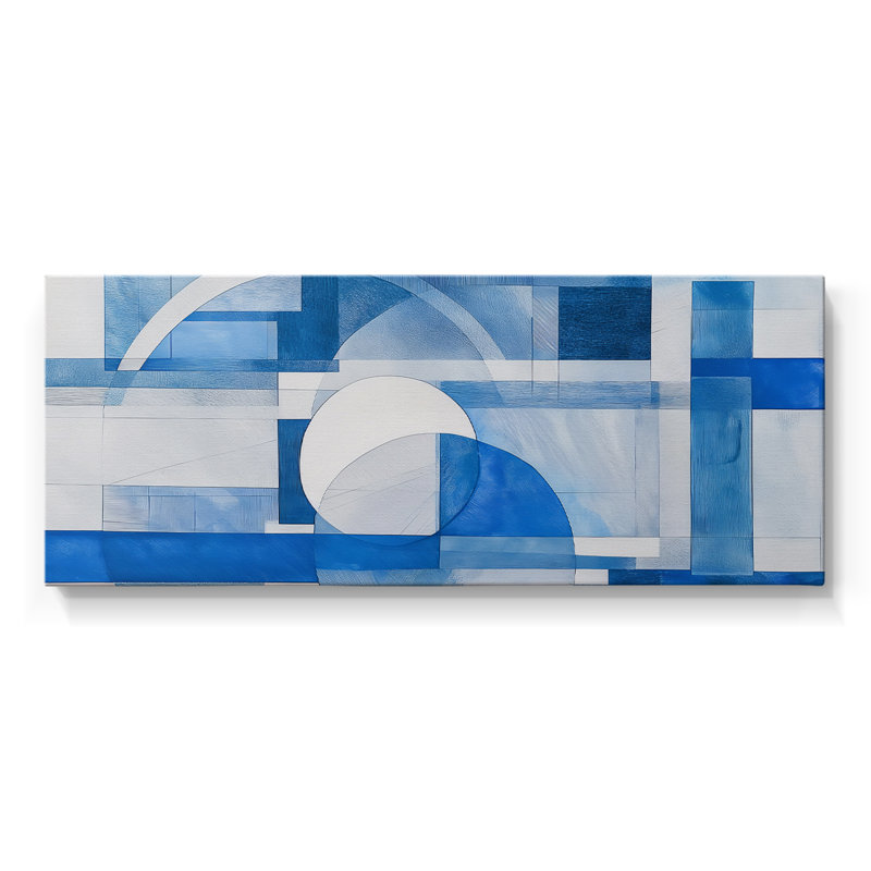 Abstract Series 1 #LXIX-Wide Gallery Wrapped Canvas, 12" H x 30" W