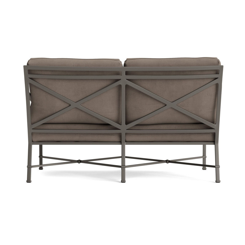Venetian Outdoor 2 - Seat Loveseat, Fusion Moccasian, Mica