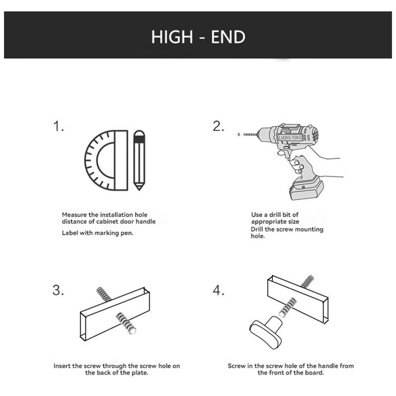Cabinet door handles, wardrobe door handles