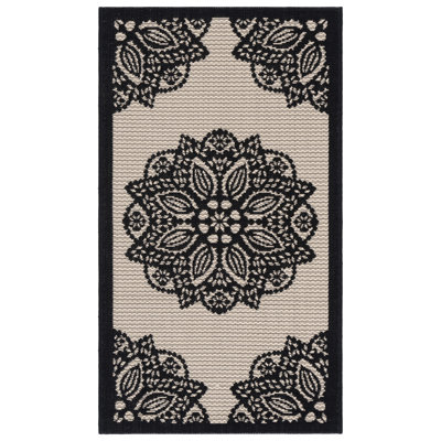 Vondrus Performance Floral Indoor/Outdoor Area Rug