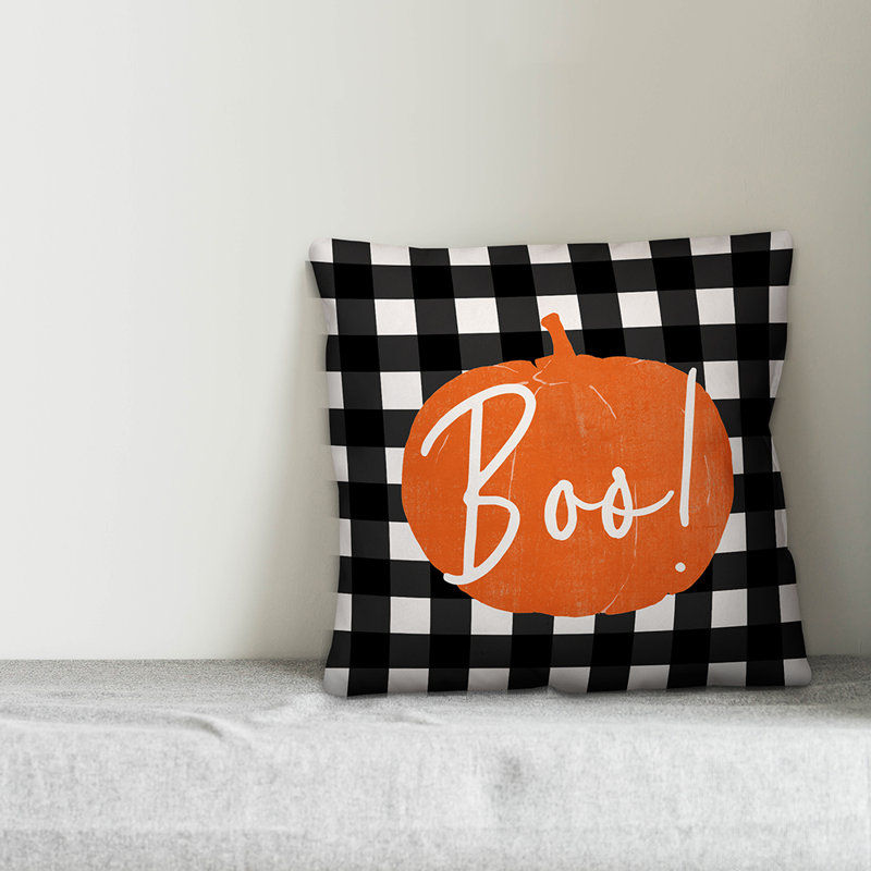 Plaid Throw Pillow