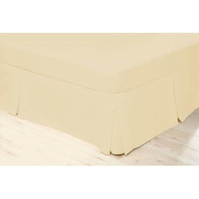 200 TC 50/50 Percale Polycotton Tailored Bed Skirt