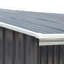 Garage Shed with Log Storage 11 ft. W x 10 ft. D Galvanised Steel