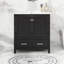 Meuble-lavabo de 30 po avec lavabo simple, armoire de rangement avec 2 portes et un tiroir-2073031541