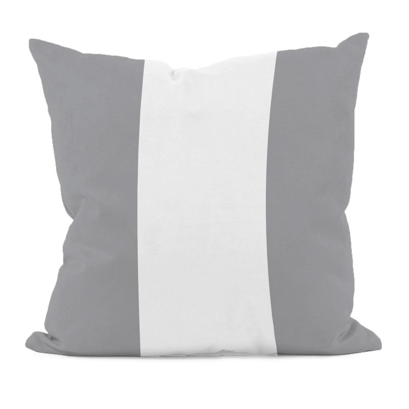 Square Pillow Cover & Insert, Classic Gray, 20" x 20"