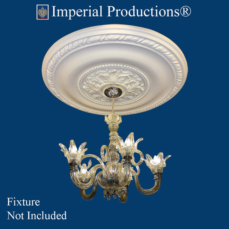 Médaillon de plafond en plâtre