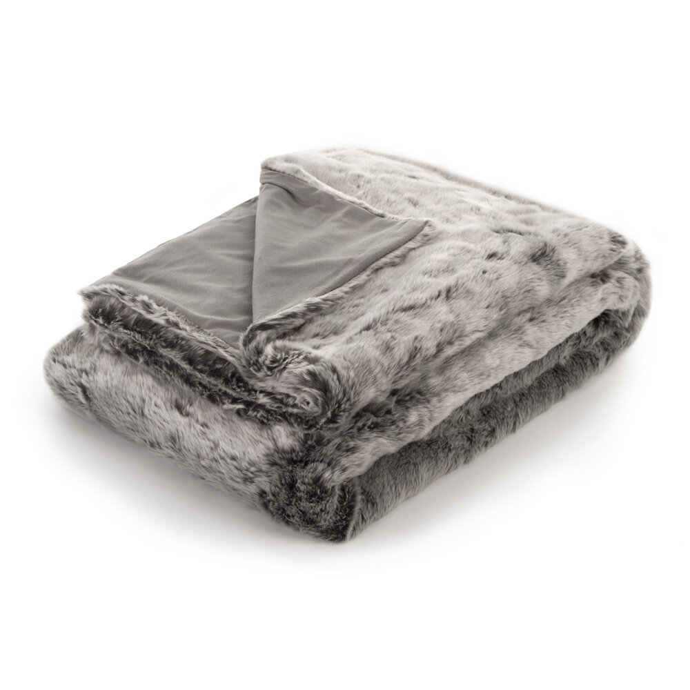 Alpen Home Johanna Giant Faux Fur Sofa Bed Throw & Reviews | Wayfair.co.uk