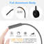 Lampe de lecture à col de cygne flexible VST avec port de charge USB, fixation murale au chevet-1642070