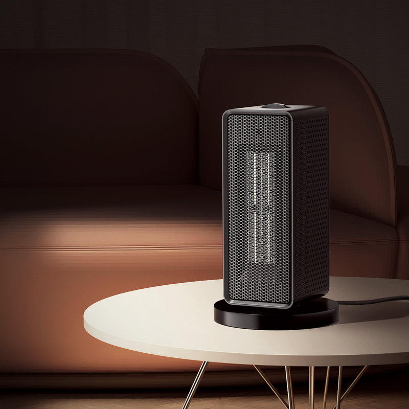 Chaufferette compacte à ventilateur électrique 1200 watts