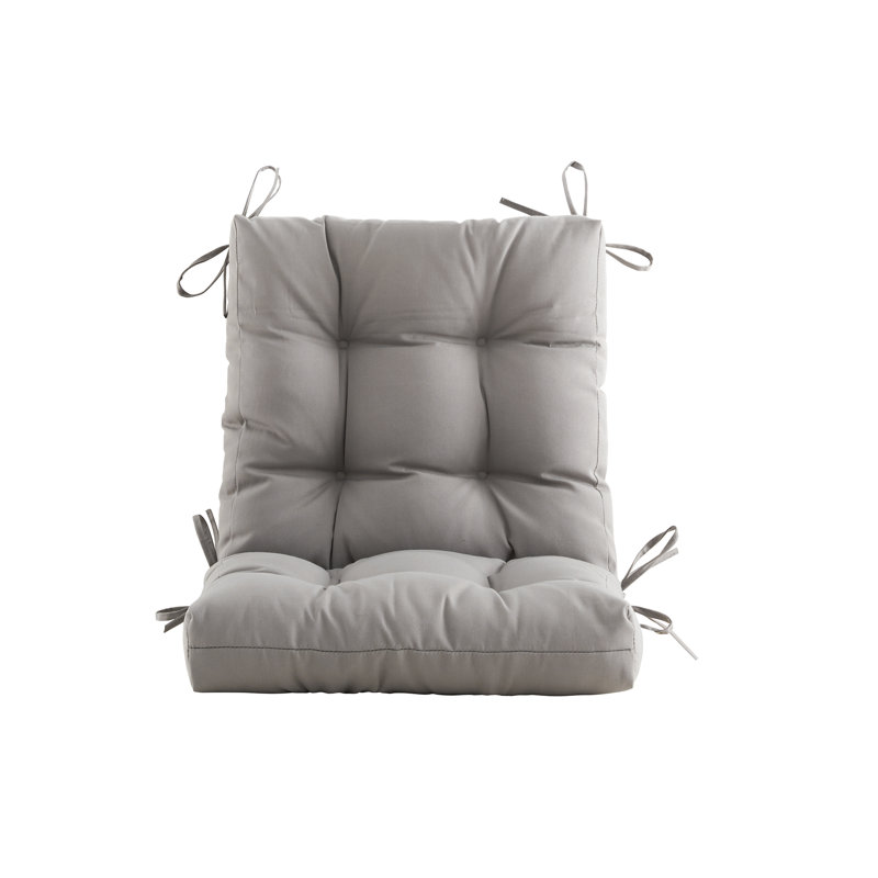 Indoor/Outdoor Seat/Back Cushion, Gray