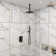 Complete Shower System with Rough in-Valve