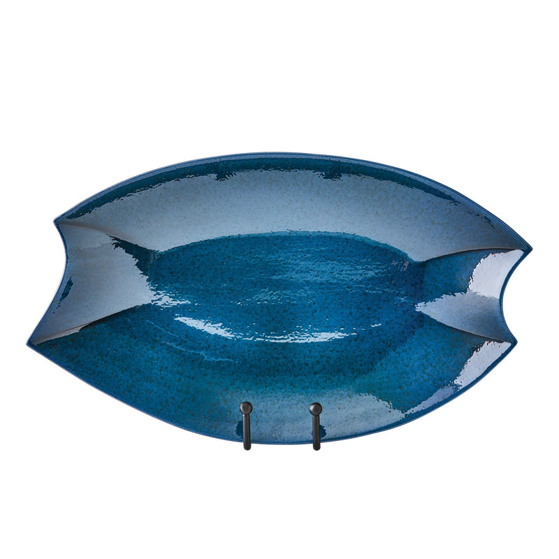 Rolo Platter-Dark Blue, Blue