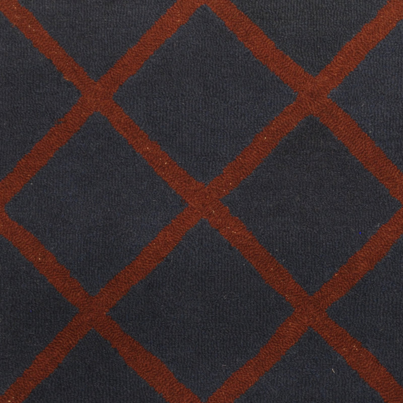 Wool Geometric Indoor Rug