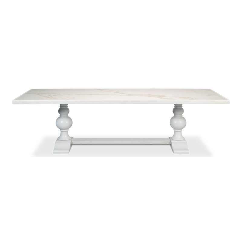 Dining Table, White, White