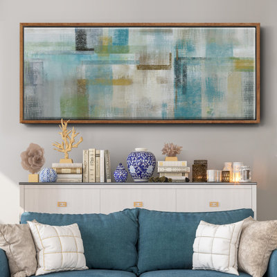 Bits and Pieces- Framed Canvas