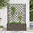 vidaXL Planter Trellis Raised Flower Bed Self Watering System Rattan Look-61686726-61768048