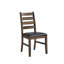 Ensemble de 2 chaises de salle à manger en cuir synthétique Damica