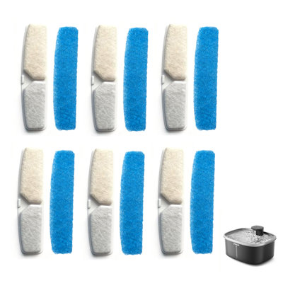Pokpet Dog Water Fountain Replacement Filter, 6 count
